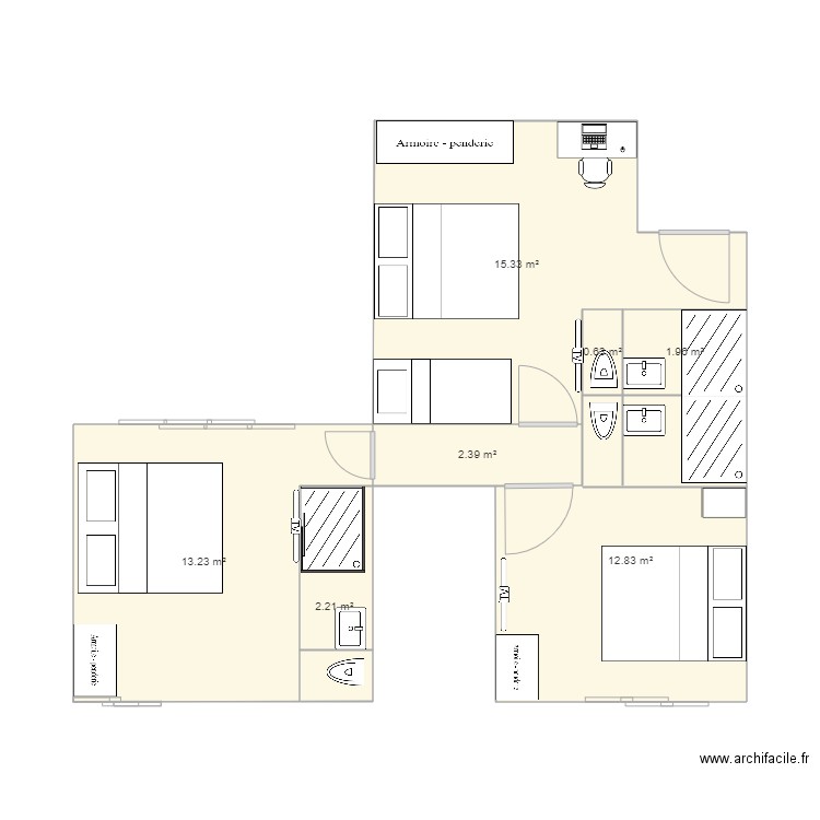 plan gasgogne  r1  electricien. Plan de 0 pièce et 0 m2