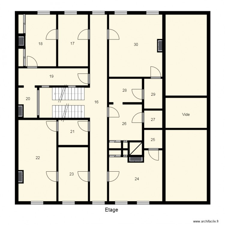 174361 AYNES. Plan de 0 pièce et 0 m2