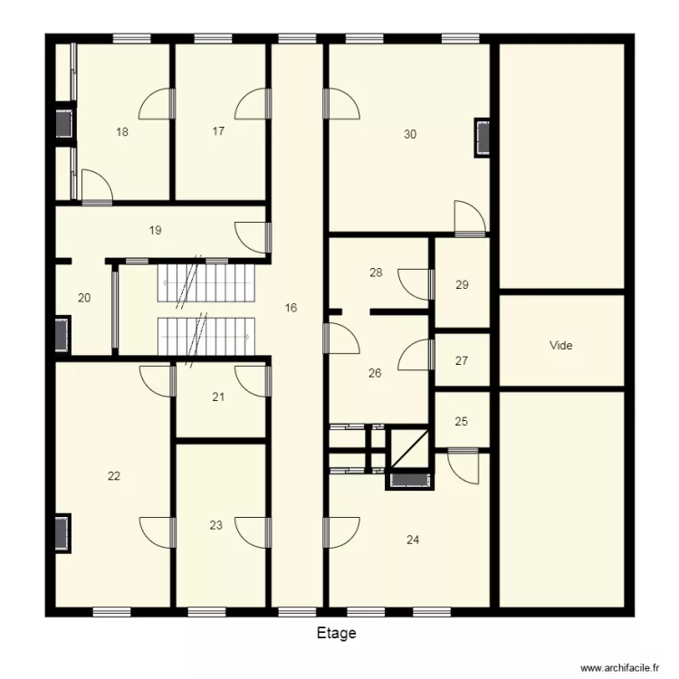 174361 AYNES. Plan de 
