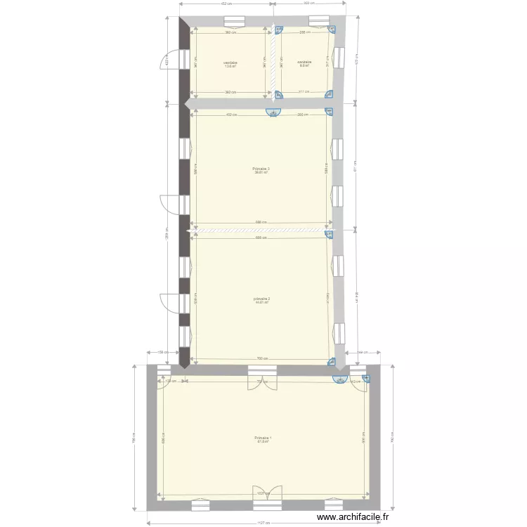 ecole v2. Plan de 
