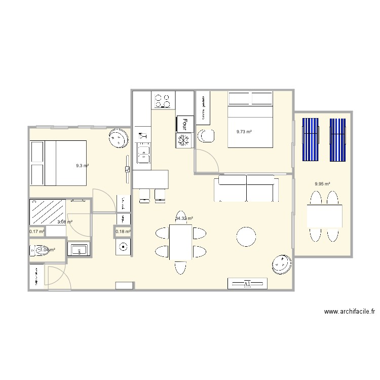 Santa Clara 2 version 30cm V2. Plan de 0 pièce et 0 m2