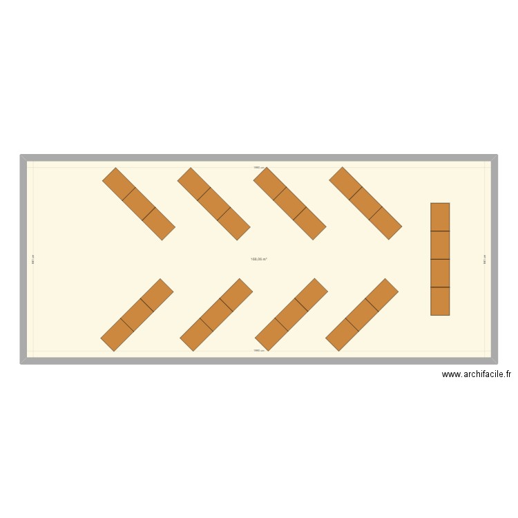 salle. Plan de 0 pièce et 0 m2