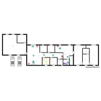 Plan cabinet avec plateau sportif