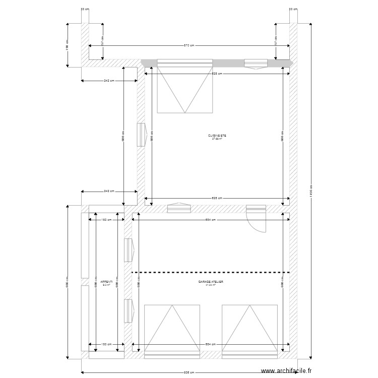 JACQUIERE. Plan de 0 pièce et 0 m2