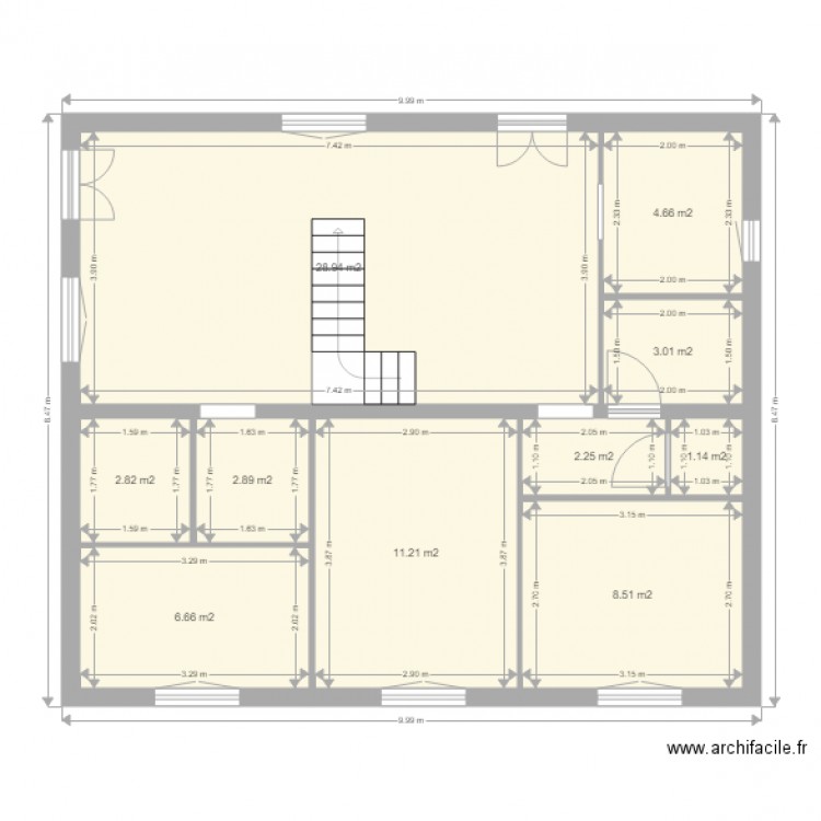 Maison perso. Plan de 0 pièce et 0 m2