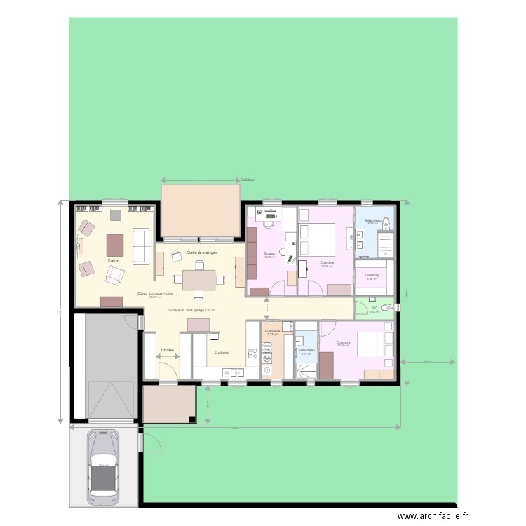 Maison 09 v6. Plan de 0 pièce et 0 m2