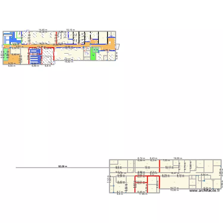 Bureaux AAA. Plan de Bureaux AAA. Plan de