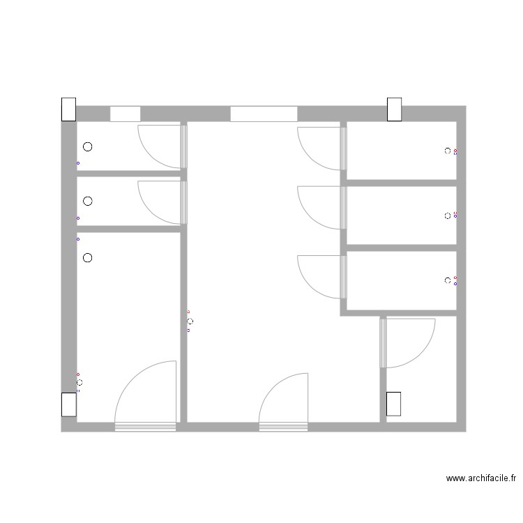 Douches comm hommes cotation. Plan de 0 pièce et 0 m2