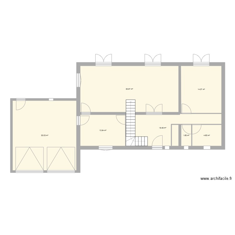 renovation maison. Plan de 0 pièce et 0 m2