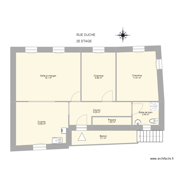 BRUN. Plan de 0 pièce et 0 m2