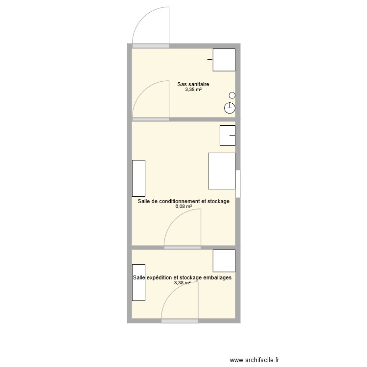 Micoulot. Plan de 0 pièce et 0 m2