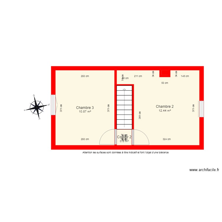 BI 6348 2ème Etage côté. Plan de 0 pièce et 0 m2