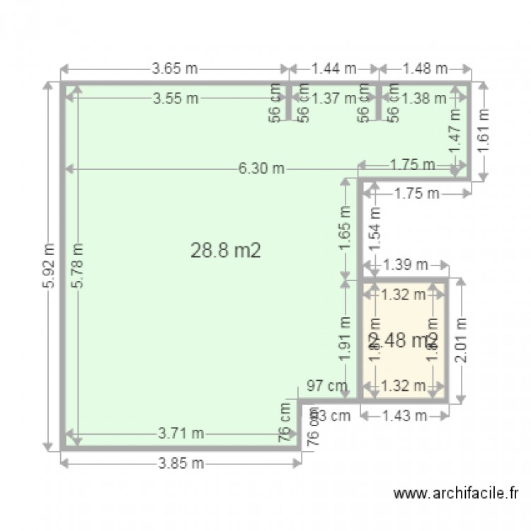 MAUVENDIERE . Plan de 0 pièce et 0 m2