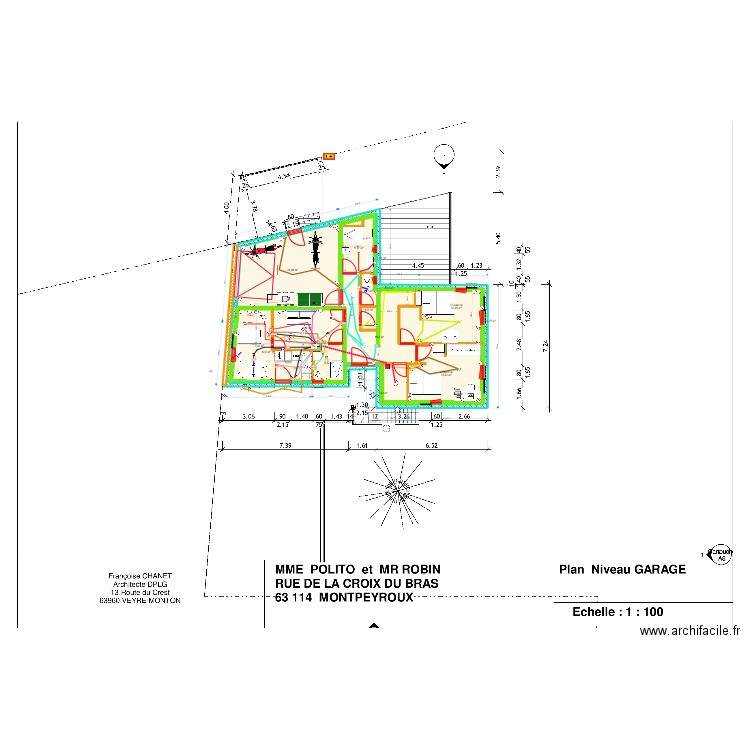 aout 2022 3. Plan de 20 pièces et 211 m2