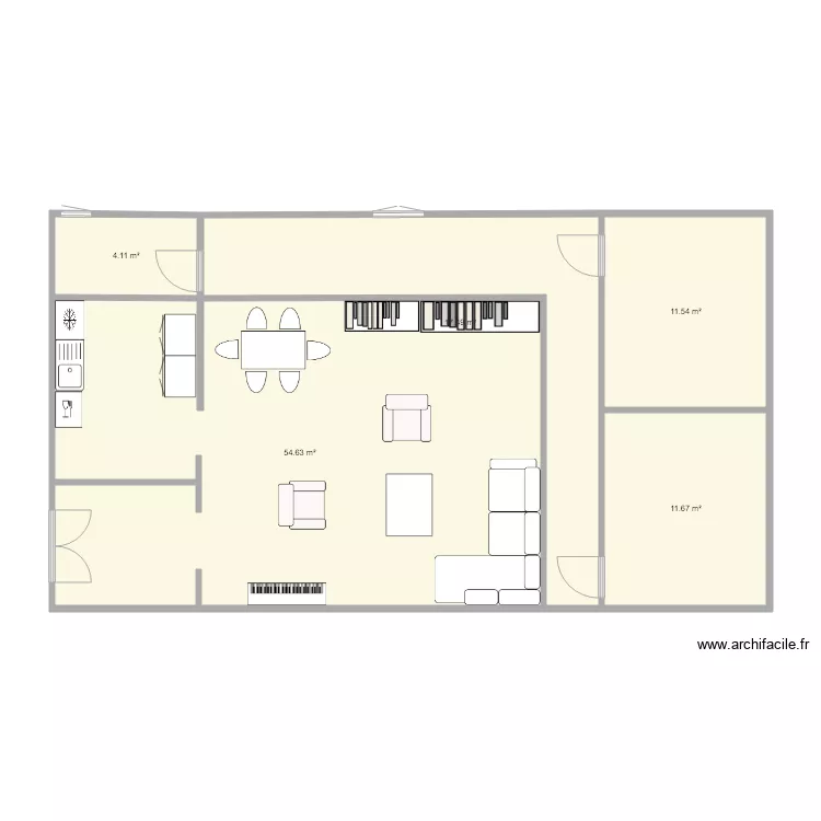 maison plein pied. Plan de maison plein pied. Plan de