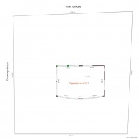 Appartement IV1 superficie