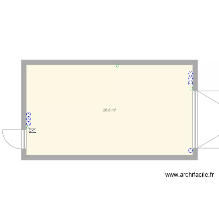 garage ronan. Plan de 