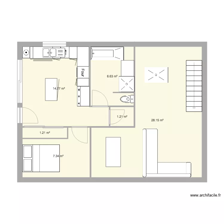 Maison. Plan de Maison. Plan de