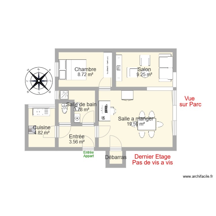 DEREXEL St Max. Plan de 0 pièce et 0 m2