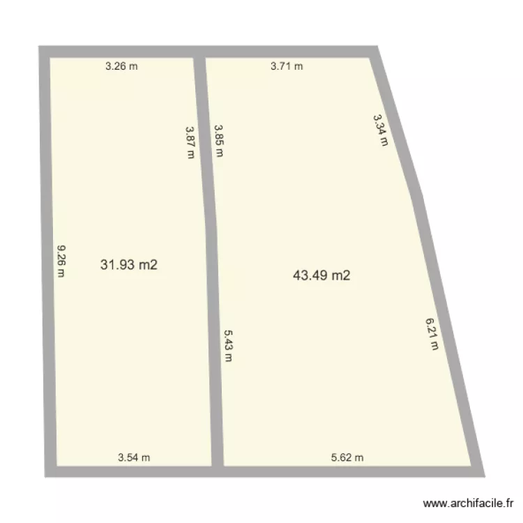 LESPET LE MOULIUN. Plan de LESPET LE MOULIUN. Plan de