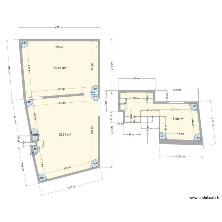 appartement. Plan de 0 pièce et 0 m2