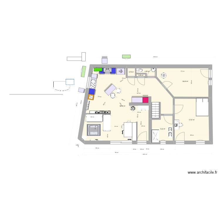 seb 6. Plan de 7 pièces et 101 m2