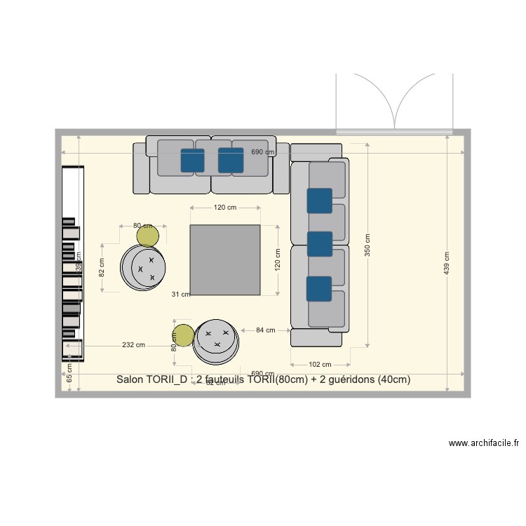 SALON TORII D. Plan de 0 pièce et 0 m2