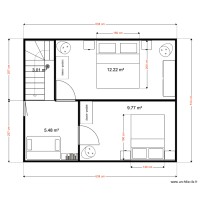 Etage aménagé Chalet 30 m2