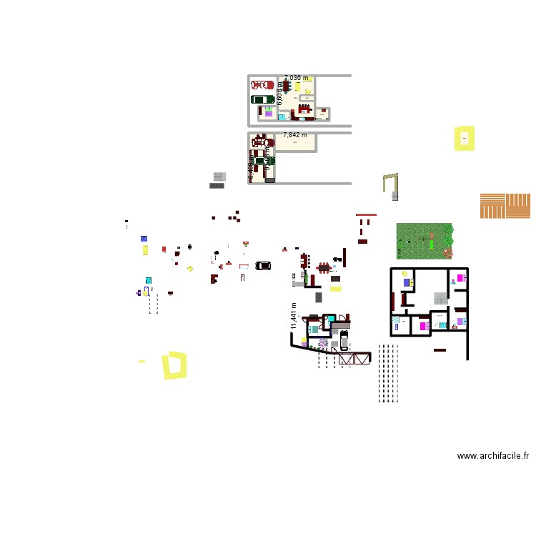 CASA PUERTO MAGU. Plan de 1 pièce et 5 m2