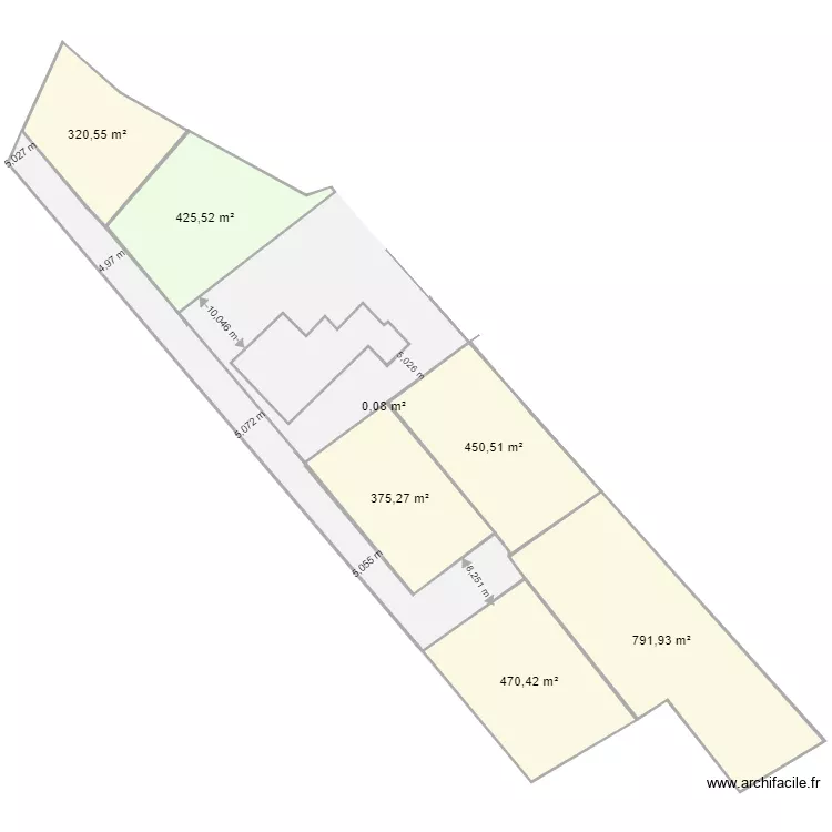 815 Rte Pibrac Mondonville. Plan de 