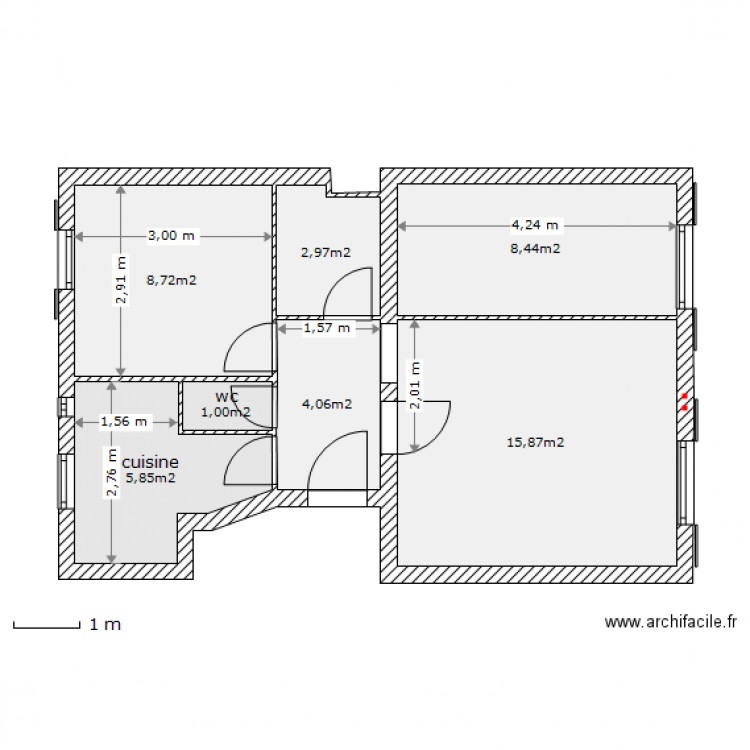 ORDEMER modif 3. Plan de 0 pièce et 0 m2