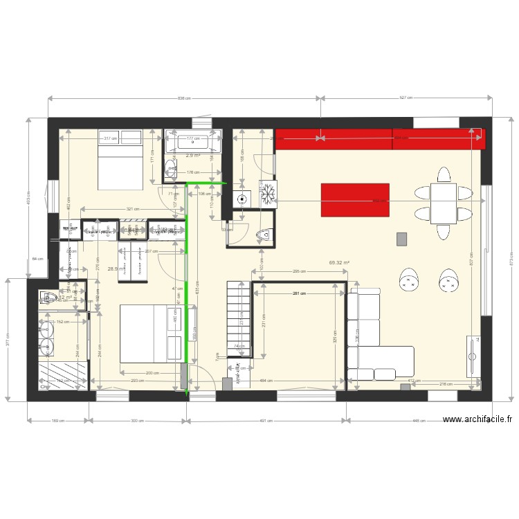 natacha100. Plan de 0 pièce et 0 m2