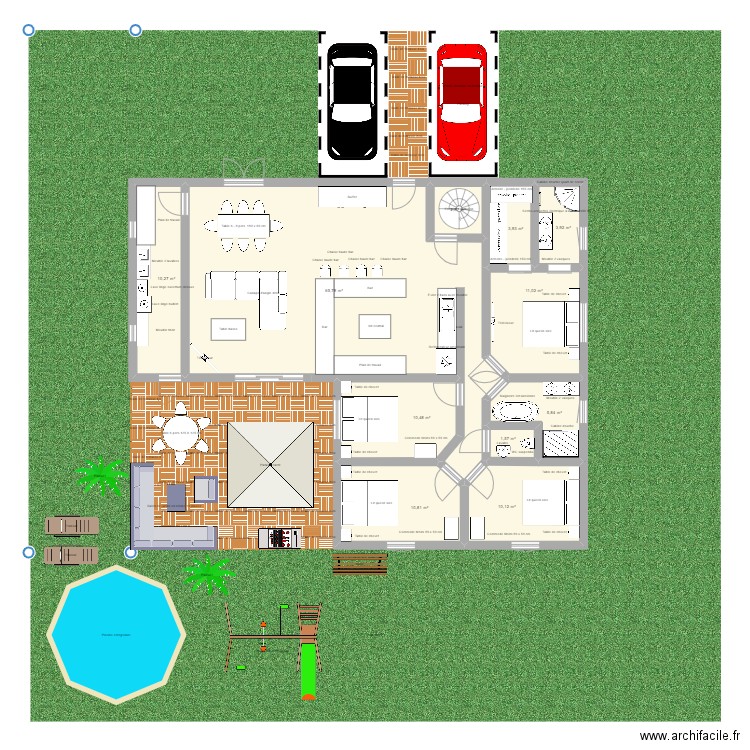maison1. Plan de 0 pièce et 0 m2