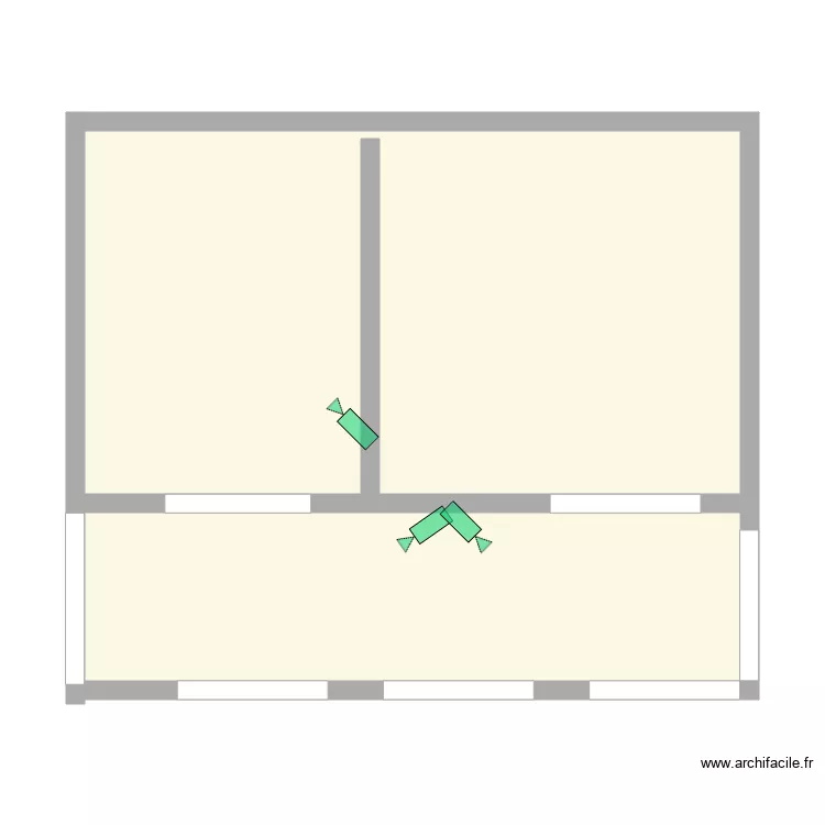 CHEZ NANOUNE. Plan de 