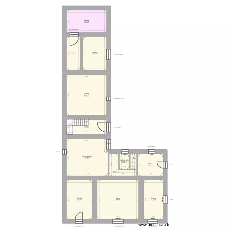 PERRIOLAT. Plan de 