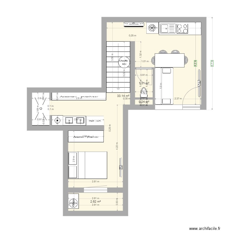 PLAN VERSION YANN . Plan de 0 pièce et 0 m2