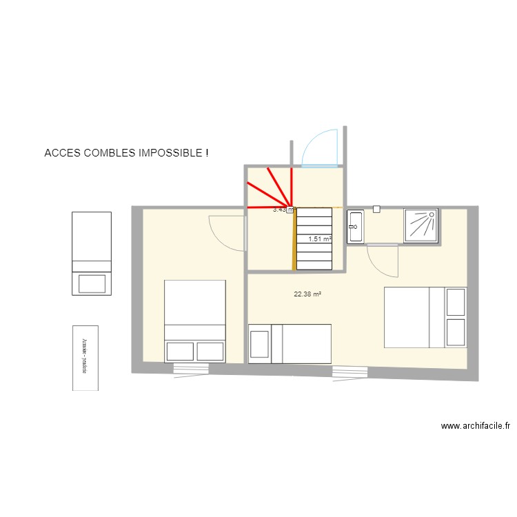 grange 8 décembre 2018 v1. Plan de 0 pièce et 0 m2