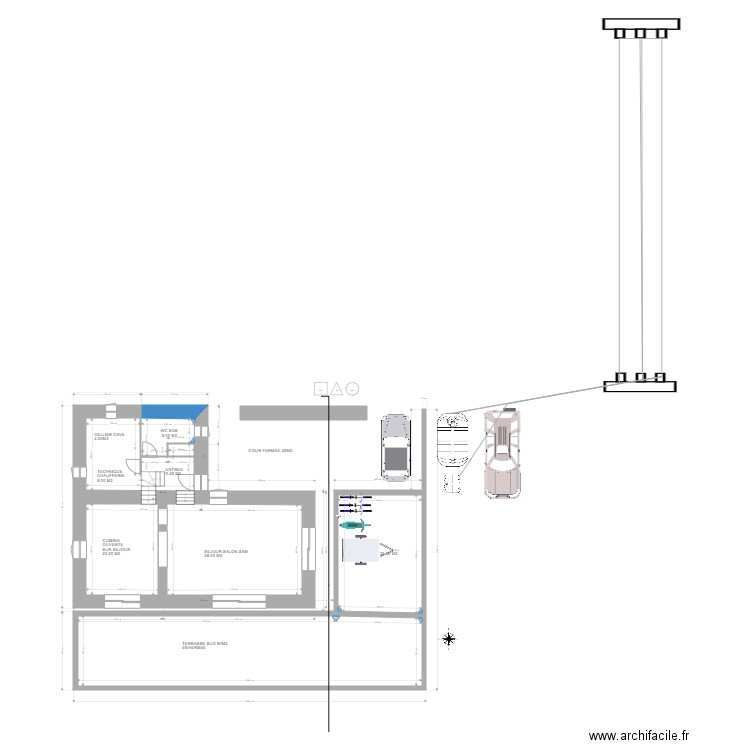 BERGERIE RDC PC 3. Plan de 0 pièce et 0 m2