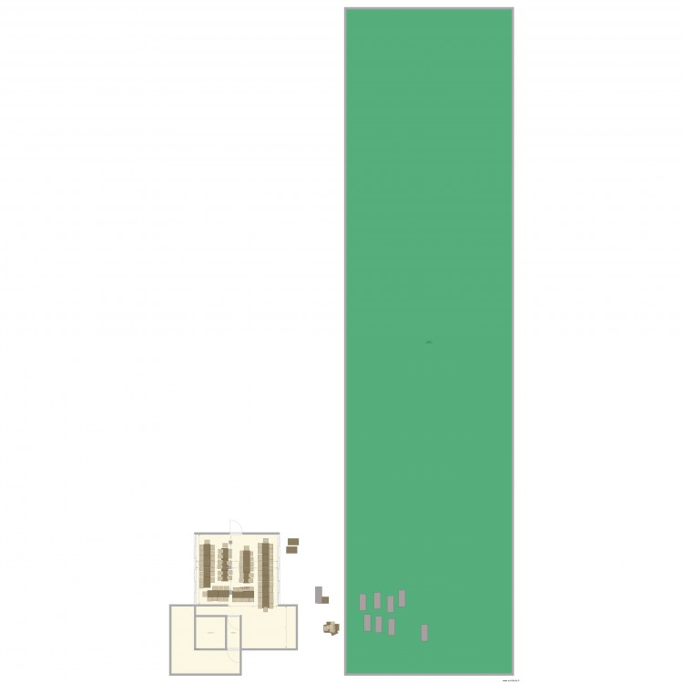 Table intérieur 83 places u et 2 lignes. Plan de 0 pièce et 0 m2