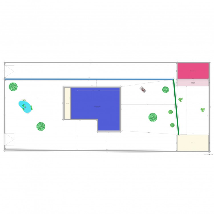 PLAN TERRAIN. Plan de 0 pièce et 0 m2