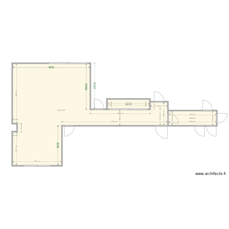LAROUDIE. Plan de 0 pièce et 0 m2