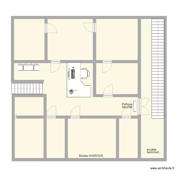 Commissariat. Plan de Commissariat. Plan de