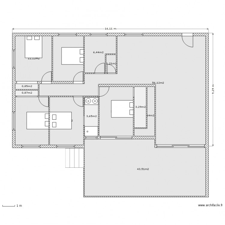 SIMORRE. Plan de 0 pièce et 0 m2