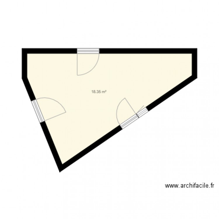 Maison Avant. Plan de 0 pièce et 0 m2