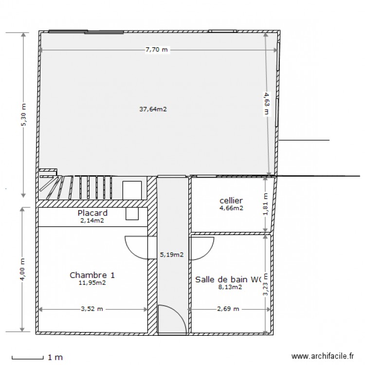 Rdc 2eme jet. Plan de 0 pièce et 0 m2