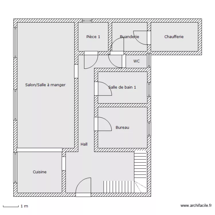 VILLAUME RDC. Plan de VILLAUME RDC. Plan de