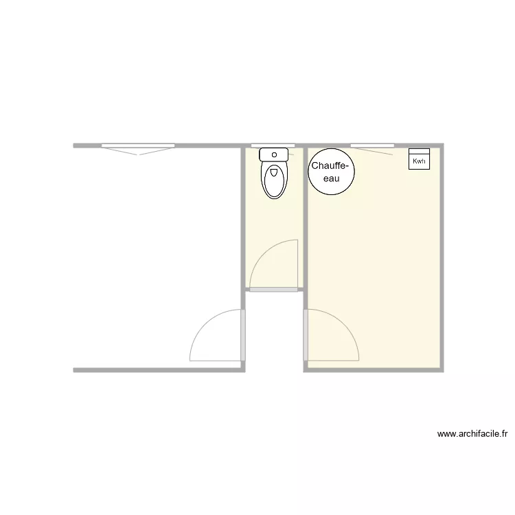 Billien Guilvinec avant. Plan de 