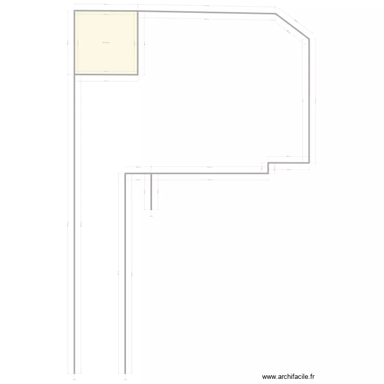 chambre d hotes. Plan de 