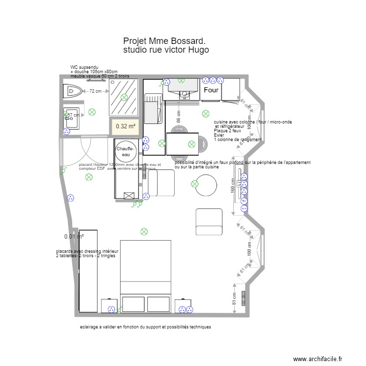 projet Bossard2. Plan de 0 pièce et 0 m2