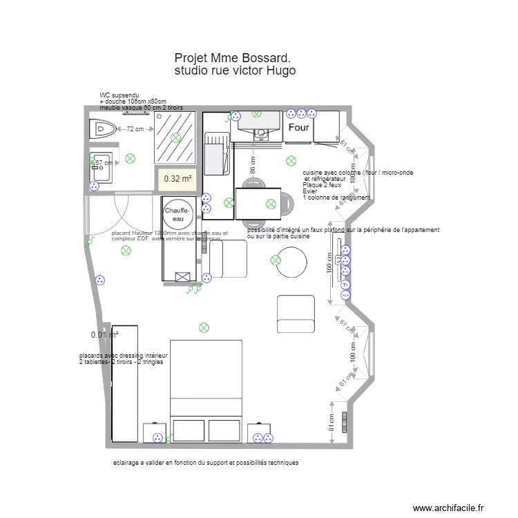 projet Bossard2. Plan de 